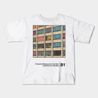 Architecture & Morailty - Original Illustration Artwork Kids T-Shirt